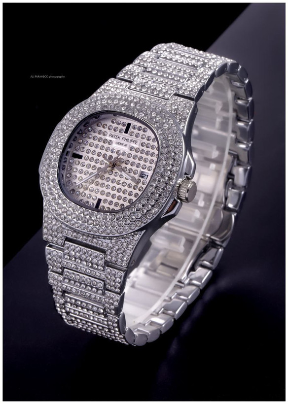 ساعت زنانه فول نگین Patek philippe کد 369400