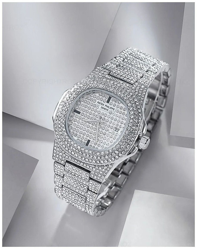 ساعت زنانه فول نگین Patek philippe کد 369400