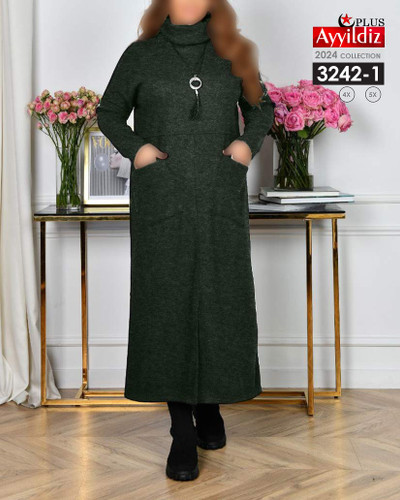 پیراهن زنانه سایز بزرگ کد ٣٢۴٢