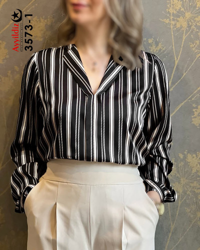 شومیز مجلسی زنانه ترند سایز بزرگ کد 3573