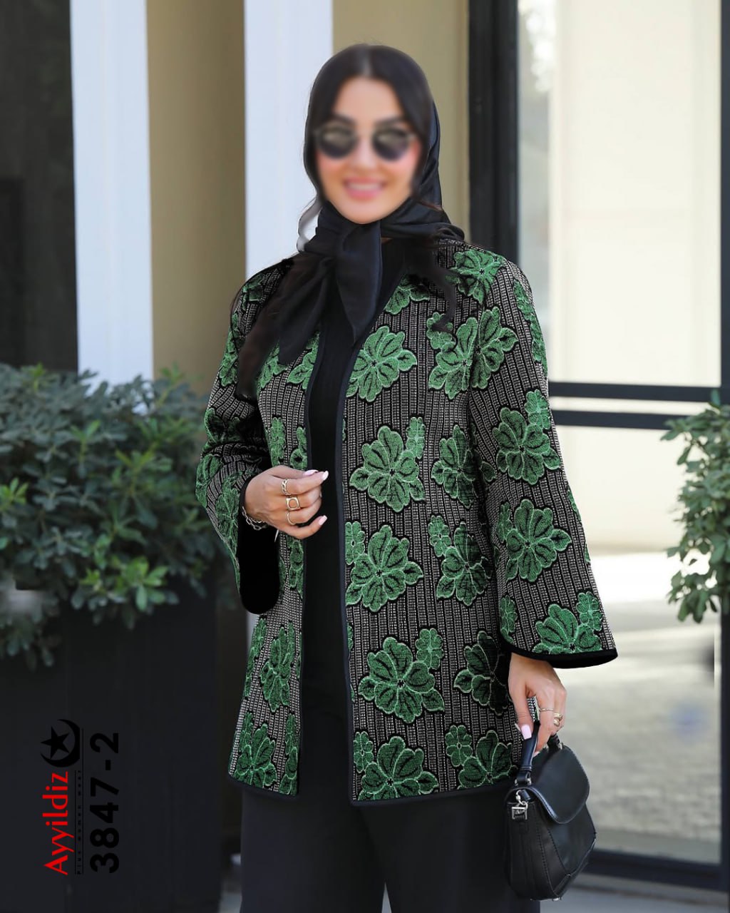کت زنانه طرح خاص سایز بزرگ کد 3847