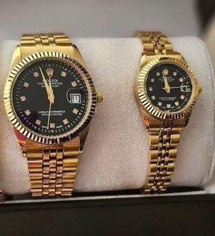 ست ساعت مچی زنانه و مردانه رولکس Rolex کد٣۶٩۵٨٨