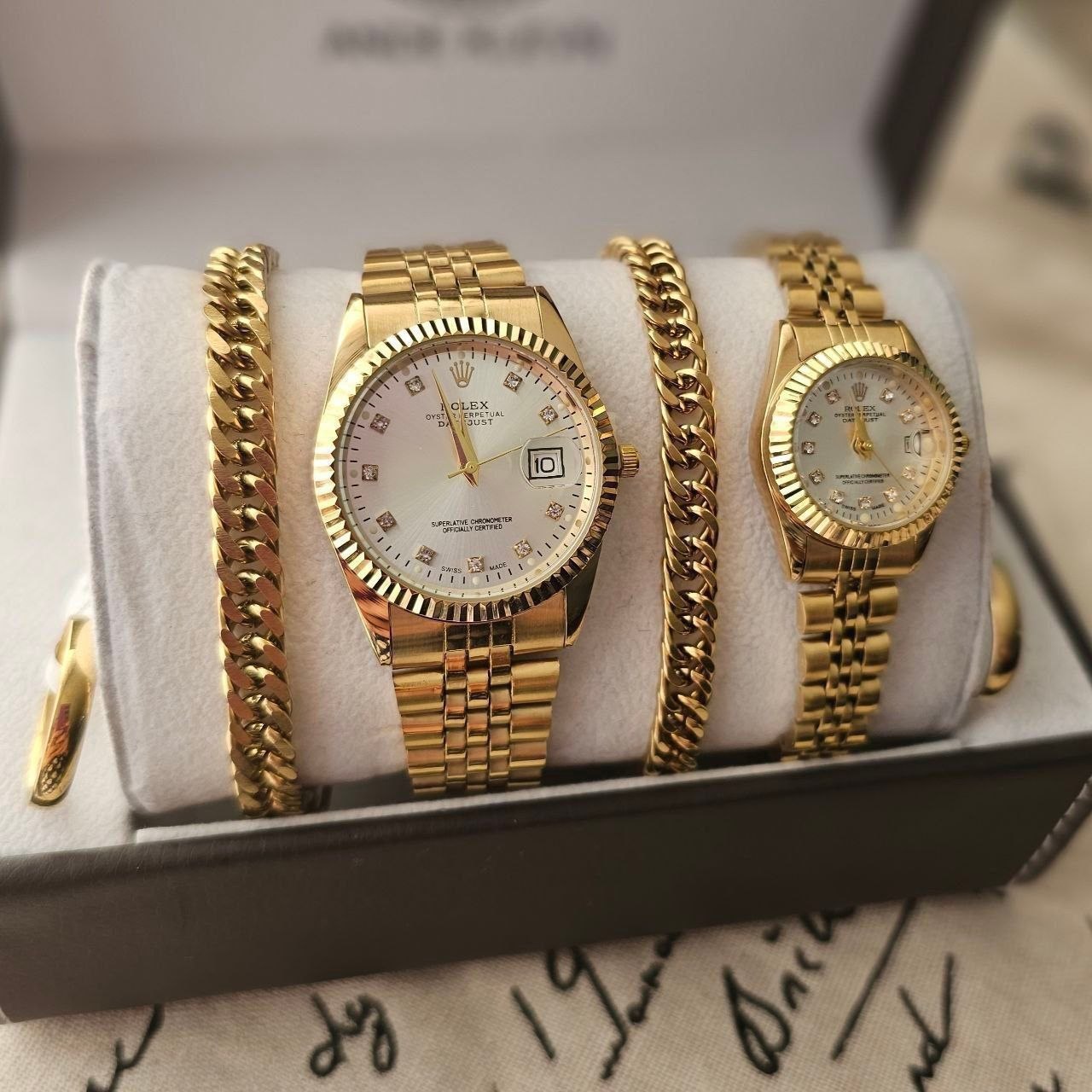 ست ساعت مچی زنانه و مردانه رولکس Rolex کد 369587