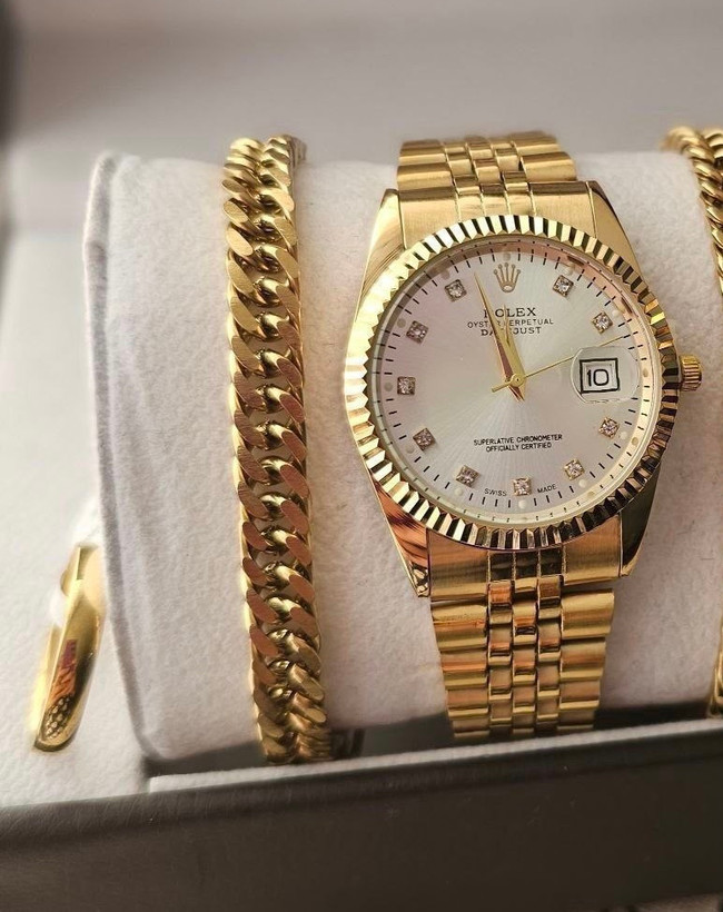 ست ساعت مچی زنانه و مردانه رولکس Rolex کد 369587