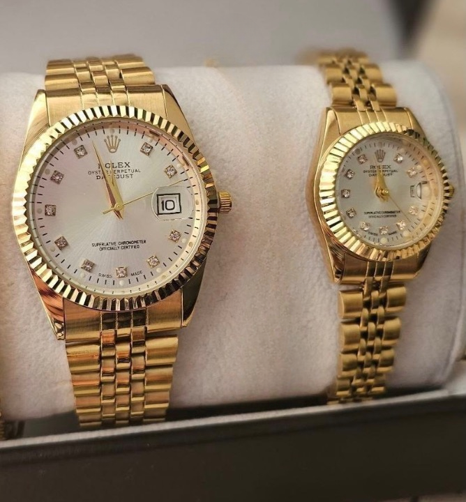 ست ساعت مچی زنانه و مردانه رولکس Rolex کد 369587