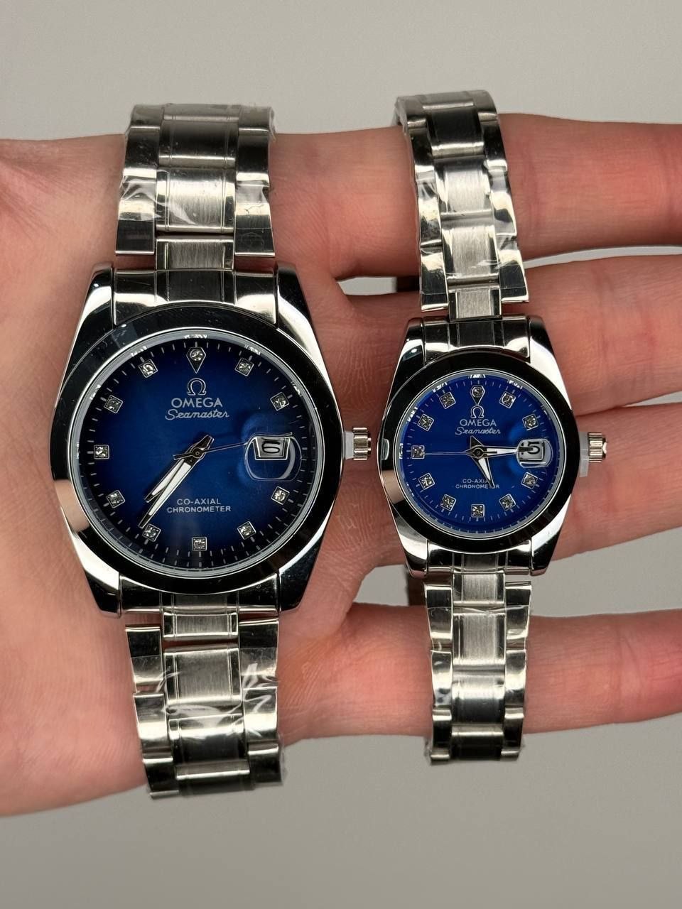 ست ساعت مچی زنانه و مردانه اُمگا OMEGA کد 369585