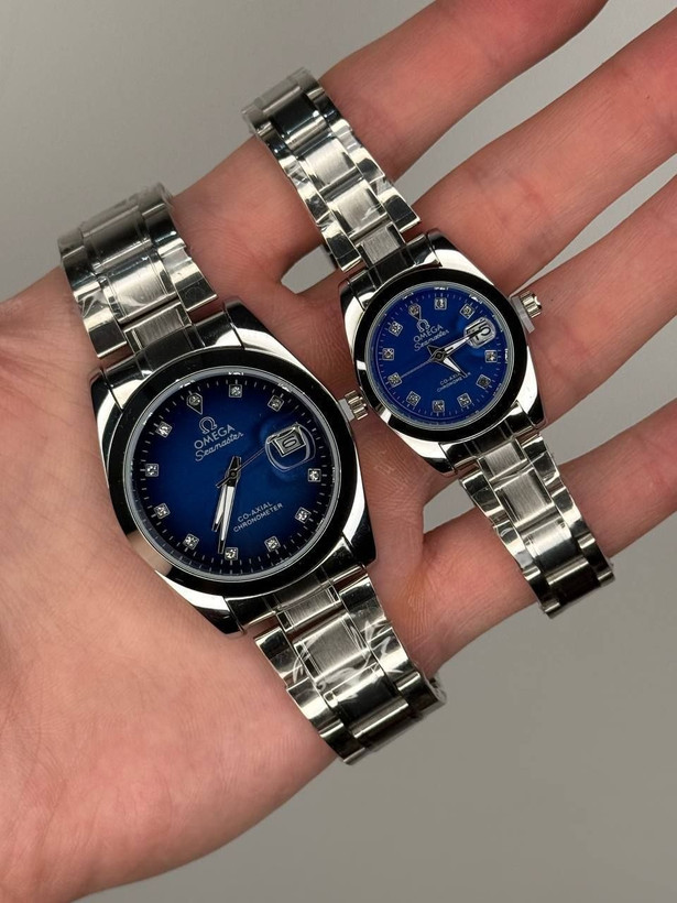 ست ساعت مچی زنانه و مردانه اُمگا OMEGA کد 369585