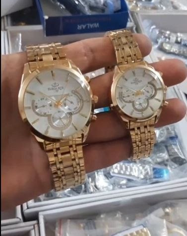 ست ساعت مچی زنانه و مردانه Elegance Vip کد٣۶٩۵٢٧/8