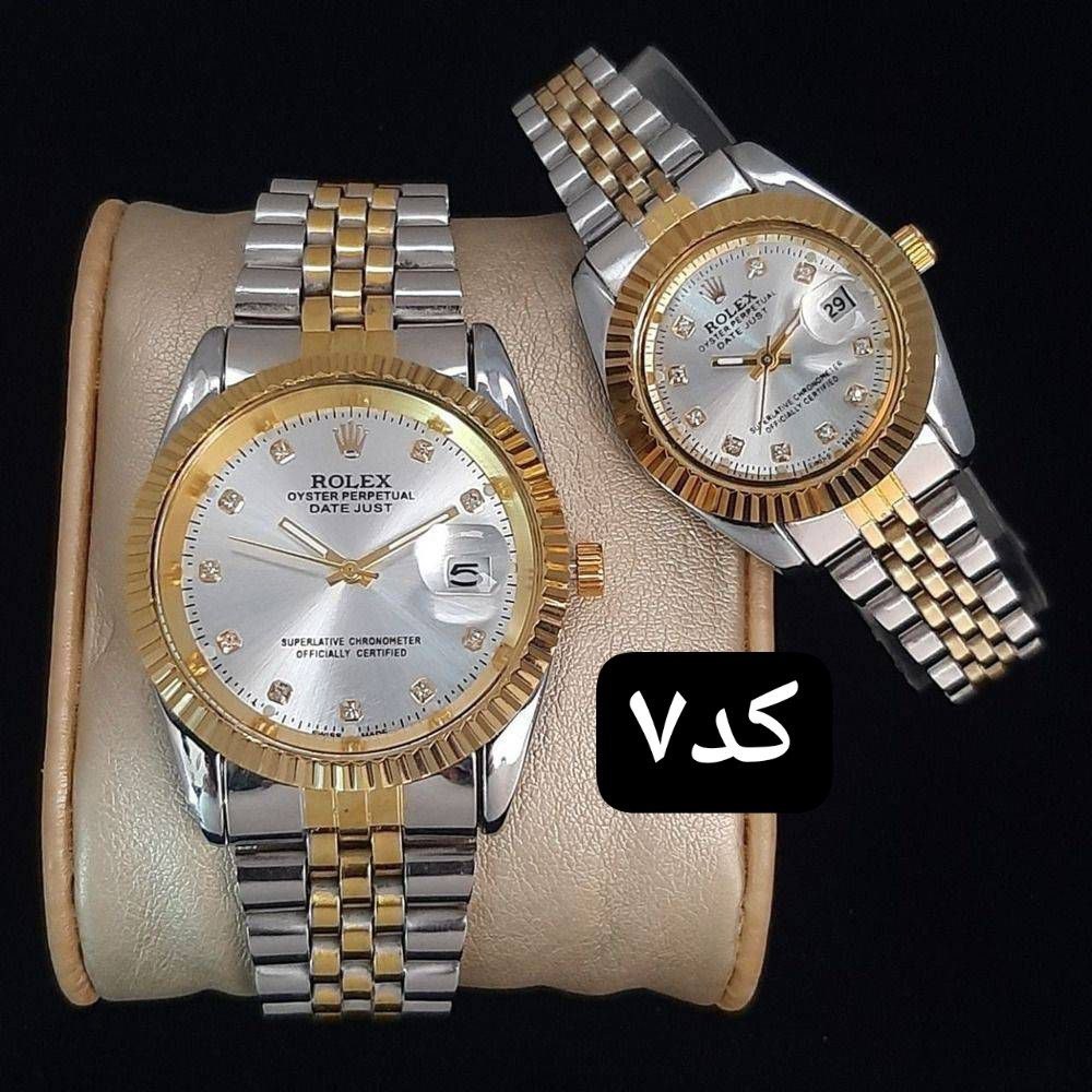 ست ساعت مچی زنانه و مردانه Rolex  کد ٣۶٩٠١٣/7