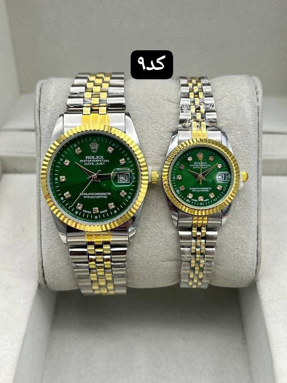 ست ساعت مچی زنانه و مردانه Rolex  کد ٣۶٩٠١٣/9