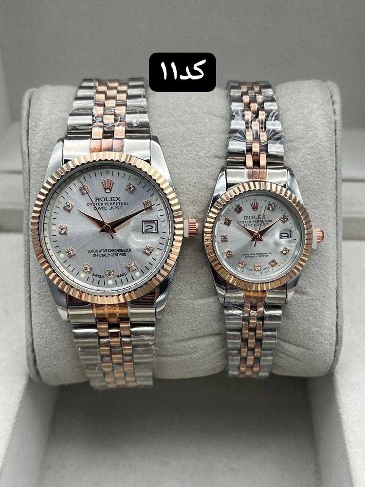 ست ساعت مچی زنانه و مردانه Rolex کد ٣۶٩٠١٣/11
