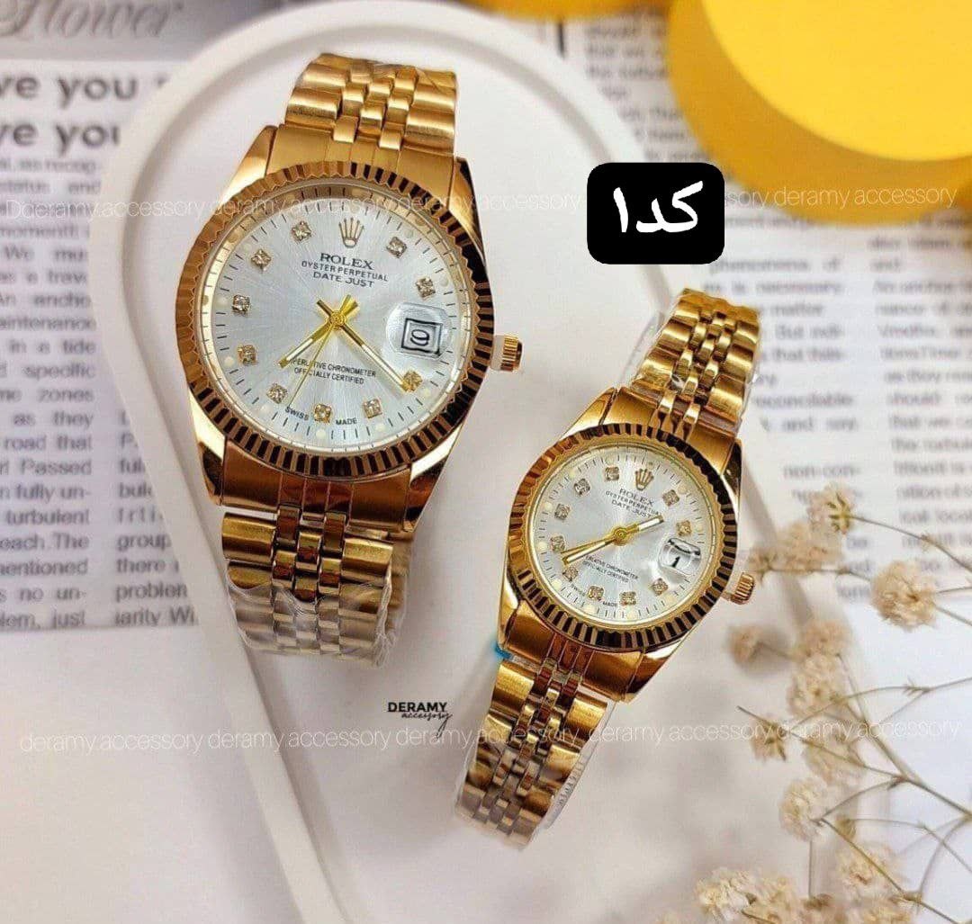 ست ساعت مچی زنانه و مردانه Rolex  ٣۶٩٠١٢/1
