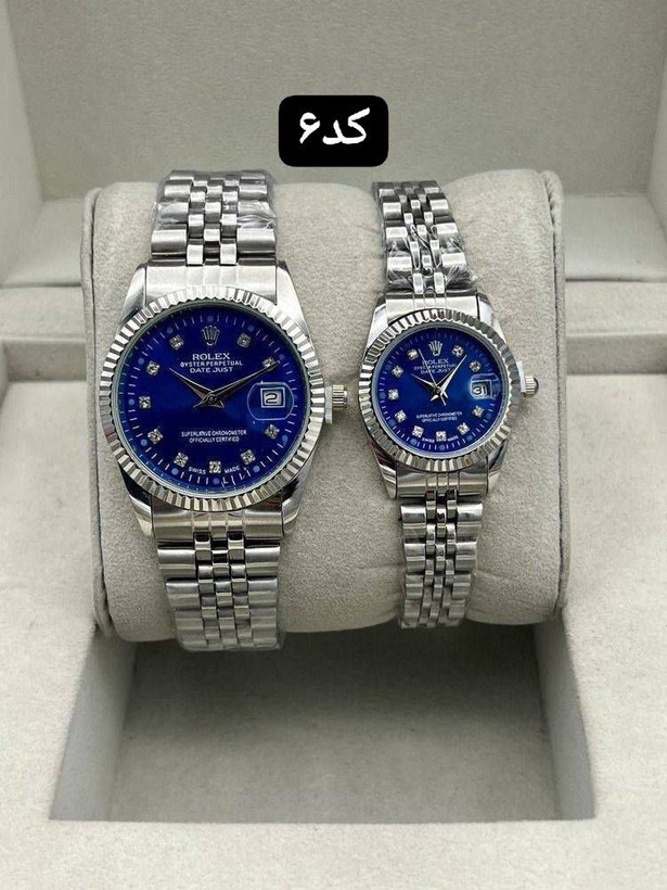 ست ساعت مچی زنانه و مردانه Rolex ٣۶٩٠١٢/۶