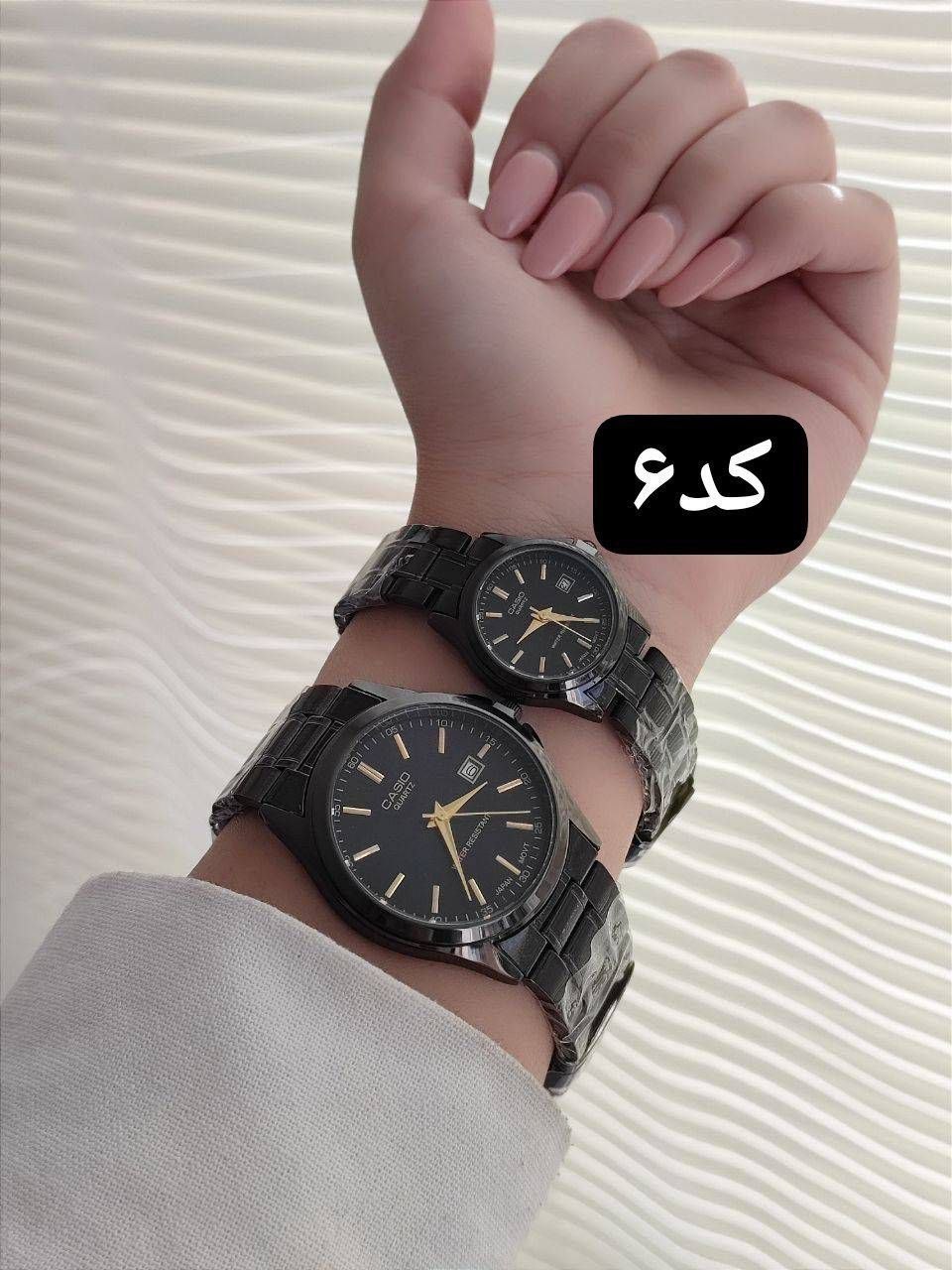 ست ساعت زنانه و مردانه مچی کاسیو | CASIO کد ۳۶۹۰۶۰/۶