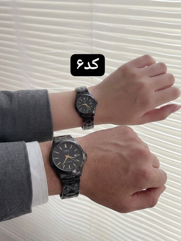 ست ساعت زنانه و مردانه مچی کاسیو | CASIO کد ۳۶۹۰۶۰/۶