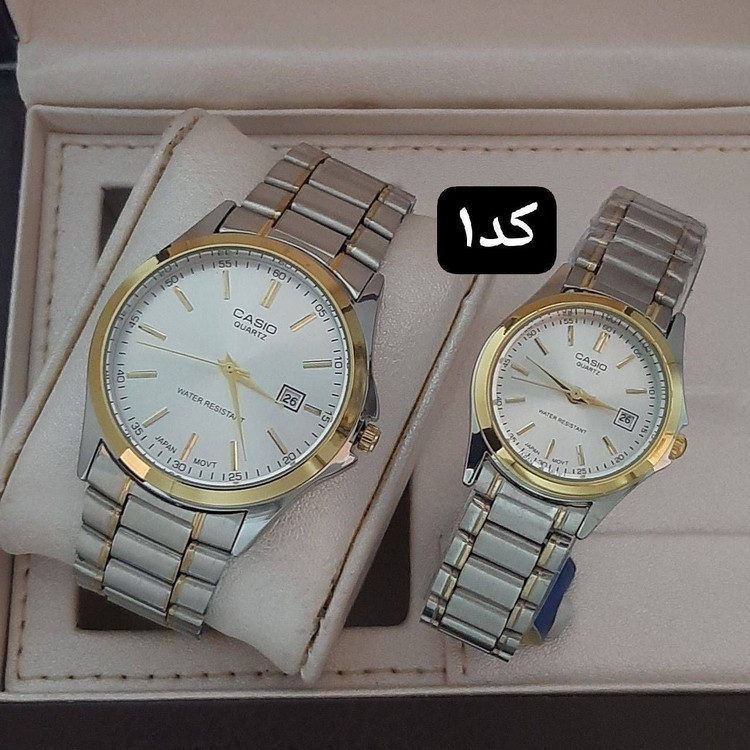 ست ساعت زنانه و مردانه مچی کاسیو | CASIO کد ۳۶۹۰۶۰/۱