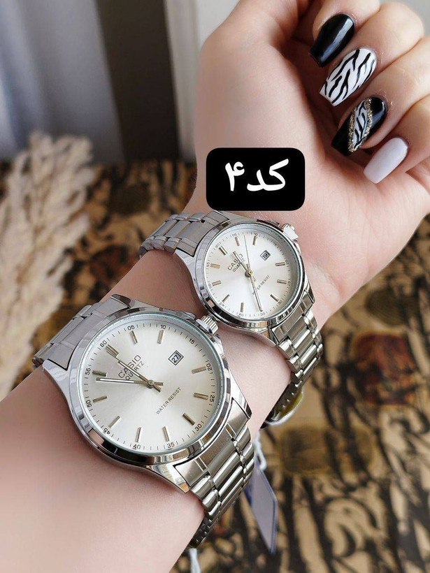 ست ساعت زنانه و مردانه مچی کاسیو | CASIO کد ۳۶۹۰۶۰/۴