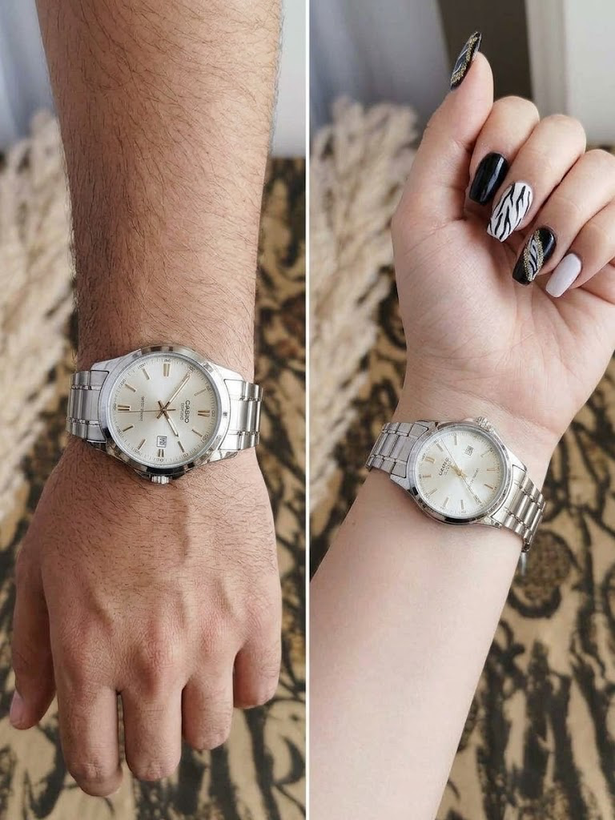 ست ساعت زنانه و مردانه مچی کاسیو | CASIO کد ۳۶۹۰۶۰/۴