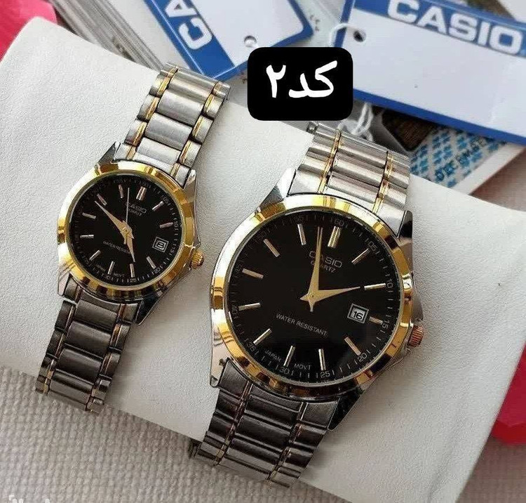 ست ساعت زنانه و مردانه مچی کاسیو | CASIO کد ۳۶۹۰۶۰/۲