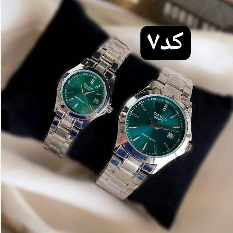 ست ساعت زنانه و مردانه مچی کاسیو | CASIO کد ۳۶۹۰۶۰/۷
