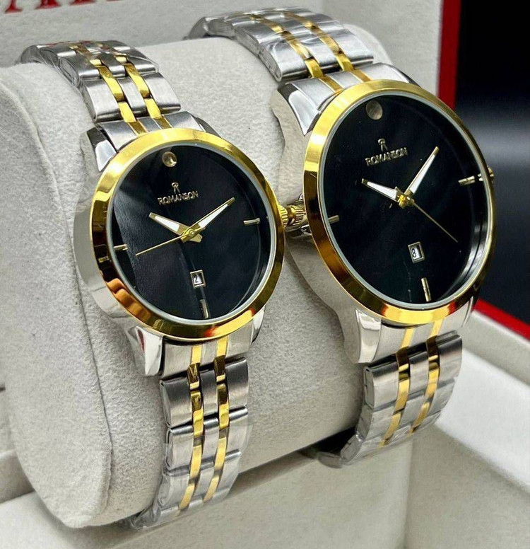 ست ساعت زنانه و مردانه رومانسون ROMANSON کد 369548/۱