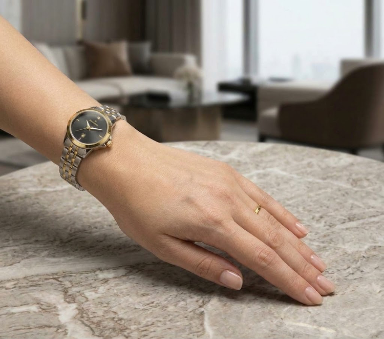 ست ساعت زنانه و مردانه رومانسون ROMANSON کد 369548/۱