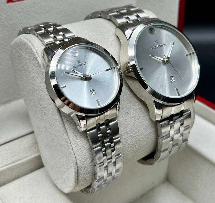 ست ساعت زنانه و مردانه رومانسون ROMANSON کد 369548/2